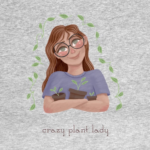 Crazy Plant Lady by mshell_mayhem